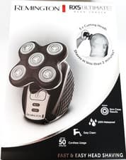 Image of Remington RX5 Ultimate Electric Head Shaver 5 Cutting Heads Waterproof
