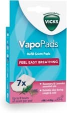 Image of Vicks VapoPads Rosemary Lavender Menthol Oils Refill Diffuser Vaporiser Plug-In