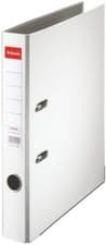 Image of Esselte A4 Lever Arch File, White, 52mm Spine, Plastic, Pack 50 mm, White