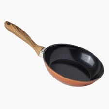 Image of 20cm Non-Stick Frying Pan – Induction Safe, Aluminum, Wooden Handle
