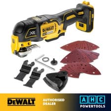 Image of DeWalt DCS356N XR Oscillating Multi-Tool 18V 35 Accessories - Bare Unit