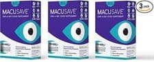 Image of Macu-SAVE Food Supplement for Macular Health | 3 x Pack of 30 Capsules