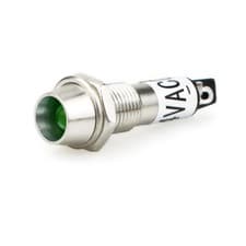 Image of 8mm Red Green Yellow LED Signal Indicator Pilot Light 12V 24V 220V AC DC