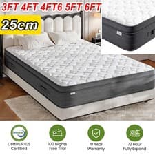Image of LUXURY ORTHOPAEDIC POCKET 4000 SPRUNG MATTRESS 3FT 4FT6 5FT KING SIZE