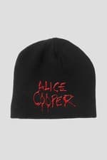 Image of Alice Cooper Beanie Hat Dripping Band Logo Schools Out new Official Black
