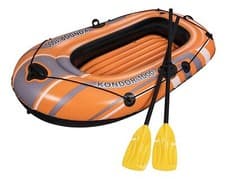 Image of Bestway 1000 Hydro-Force Inflatable Kondor Dinghy Rubber Boat Oars