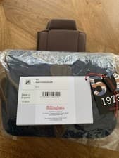 Image of Billingham S2 Shoulder Bag - Navy / Chocolate