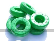 Image of Pack of 6 spare disks for Mega 4 in a Line (6 green) (UK)