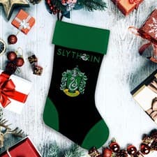 Image of Harry Potter Slytherin Christmas Stocking CINEREPLICAS
