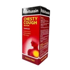 Image of Robitussin Chesty Cough Non-Drowsy Medicine - 100 ml - Loosens Mucus - Soothing