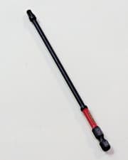 Image of T25 TORX STAR IMPACT RATED ULTRA SCREWDRIVER BIT 150MM 1/4" HEX SOLID TORX