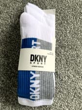 Image of DKNY 3 Pair Pack of Sports Socks Size 7-11