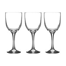 Image of Ravenhead Siesta Slv Of 3 Wine Glasses 36cl Glass