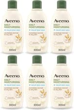 Image of Aveeno Body Wash Vanilla & Oats 300ml X 6