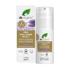 Image of Dr Organic Pro Collagen Plus Anti Ageing Moisturiser With Bakuchiol 50ml