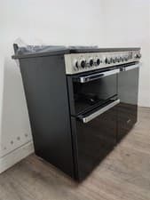Image of Rangemaster EDDLO110EIGBLKC Cooker 110 Induction Hob Range Black [IH0110977534]