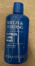 Image of BAYLIS & HARDING ENGLAND CITRUS LIME MINT SHOWER GEL 300ML NEW