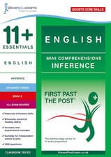 Image of 11+ Essentials English Mini Comprehensions: Inference Book 3 (First past the Pos