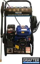 Image of Petrol Pressure Washer 2500 PSI 7HP High Power Jet Cleaner 4 Stroke Garden Car
