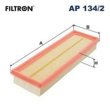 Image of AP 134/2 FILTRON AIR FILTER FOR NISSAN OPEL RENAULT VAUXHALL