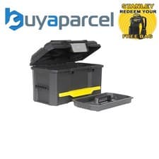 Image of Stanley One Touch Toolbox Lockable With Organiser Drawer 19in STA170316 1-70-316