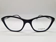 Image of VOGUE VO 2910-B W44 Eyeglasses Glasses Frames- Black Cats Eye *NEW 