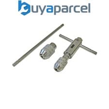 Image of Faithfull ATW7431 Tap Wrench Ratchet Set M4 - M10 FAITWRM4M10S