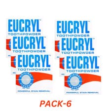Image of Eucryl Smokers Tooth Powder Original Flavour 50g x 6