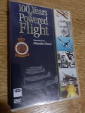 Image of 100 Years of Powered Flight (2003) DVD Martin Shaw NEW SEALED Region 0 ALL