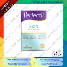 Image of Vitabiotics Perfectil Plus Skin Extra Support Healthy 56 Tablets New EXP:05/2026