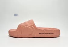 Image of Adidas Adilette 22 Slides Sandals Sliders Beach Clay Peach Pink Various Sizes