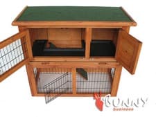 Image of RABBIT / GUINEA PIG HUTCH HUTCHES RUN RUNS BUNNY BUSINESS LTD STOCK BB-36-DDU-TR