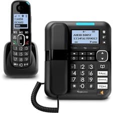 Image of AmpliComms BigTel Digital Cordless Phone with Amplified Audio - ATL1423464
