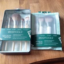 Image of EcoTools Start The Day & On the Go Makeup Brush Set Makeup Brushes NEW