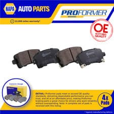 Image of Brake Pads Set fits VAUXHALL INSIGNIA A 2.0D Rear 08 to 17 Proformer New