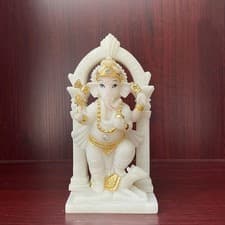 Image of Lord Ganesh Statues Religious Buddha Sculpture Collectibles Souvenirs Gifts