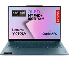 Image of LENOVO Yoga Slim 7 14" Laptop - AMD Ryzen AI 7, 1 TB SSD, Teal - REFURB-A