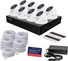 Image of Swann AdvancedX™ Wired 4K NVR Security Camera System CCTV SWNVK-16ADVANX8D
