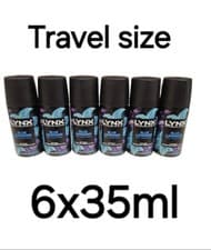 Image of 6 X Lynx Fine Fragrance Collection 72H Fresh Premium Deodorant Body Spray 6x35ml