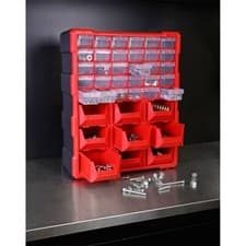 Image of Sealey Cabinet Box 39 Drawer - Red/Black APDC39R