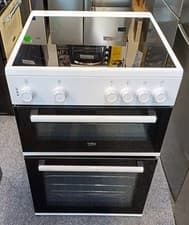 Image of Beko 60cm Electric caramic Cooker in white FDC6701W