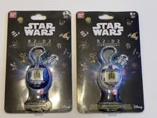 Image of 2x Star Wars R2-D2 Tamagotchi by Bandai, White and Blue, New in plastic as Shown