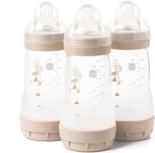 Image of MAM Easy Start Anti-Colic Baby Bottles | 3 Pack (3 x 260) | Self-Sterlising Baby