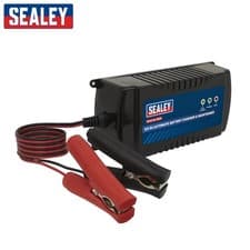 Image of Sealey SBC8 12V 8A Fully Automatic Battery Charger Car Van Maintenance