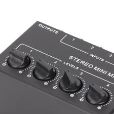 Image of CX400 4 Channel Passive Mixer Professioinal Stereo 4 Channel Mixer For Mixing‹