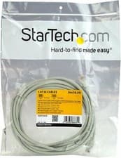 Image of NEW!! Startech.com Cat5e Patch Cable with Snagless RJ45 Connectors - 5m , Grey