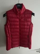 Image of Armani Exchange Gilet unisex M FullZip Utility Windbreaker Vest Black