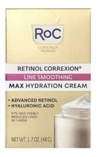 Image of RoC Retinol Correxion Line Smoothing Max Hydration Cream Fragrance Free - 1.7 OZ