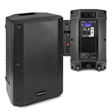 Image of Vonyx VSA 10" Active PA Speaker with Bluetooth - 500W Bi-Amplified Loudspeaker