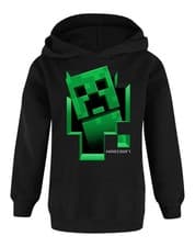 Image of Minecraft Creeper Boys 9-10 Years Hoodie